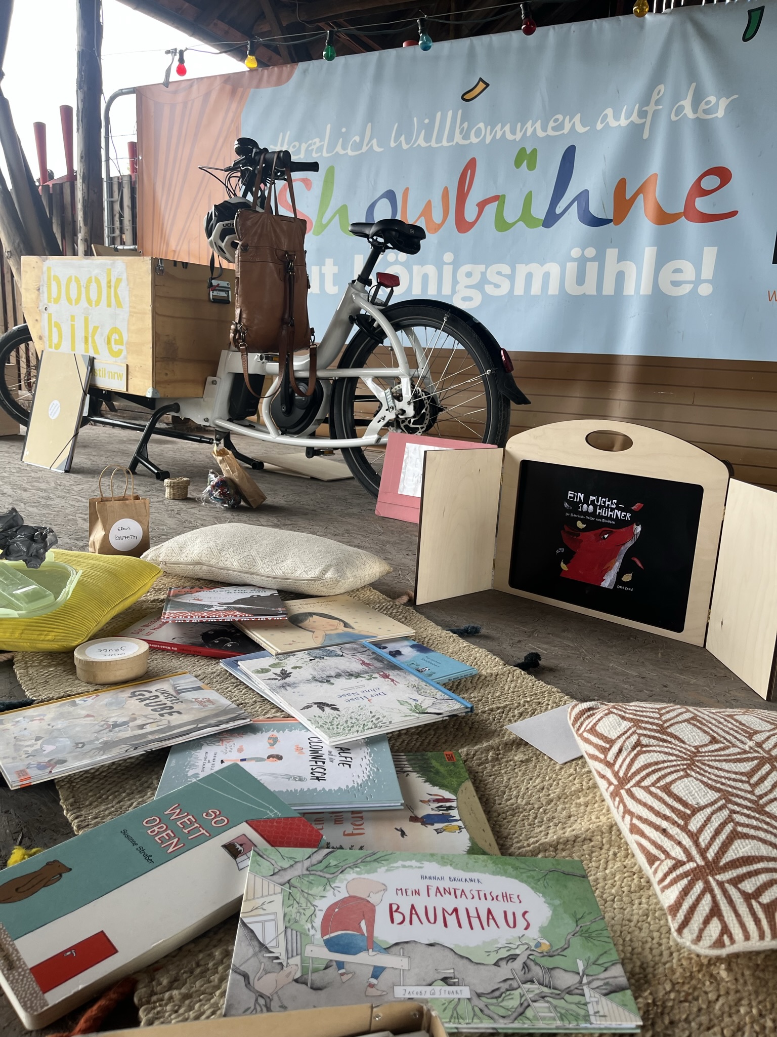 Bookbike zu Besuch auf GKM